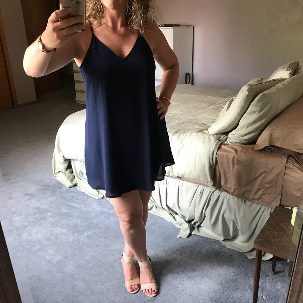 Navy Blue Dress